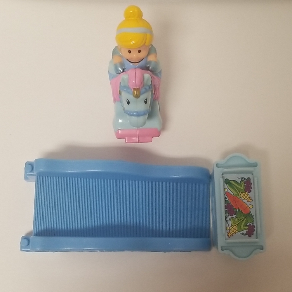 Fisher Price Little People Disney Cinderella Klip Klop 3 Piece Set